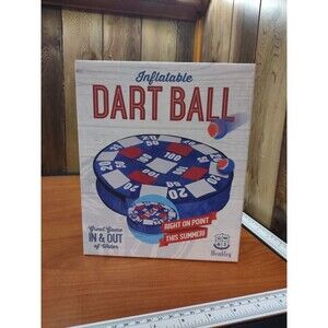NEW Kids Ball Dartboard Game - Inflatable Dart Ball Game Set